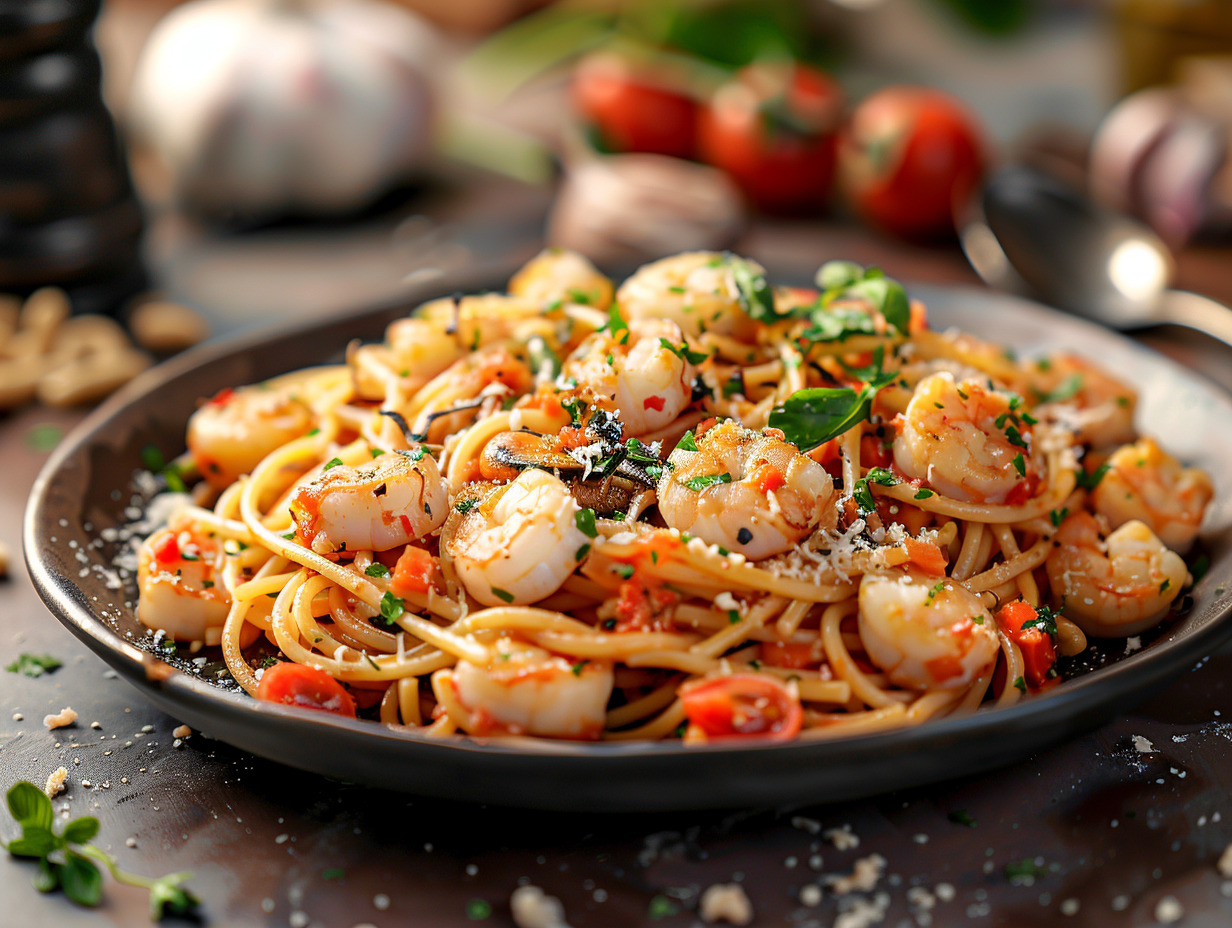 spaghetti fruits de mer