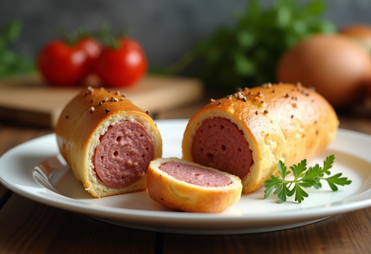 brioche saucisse