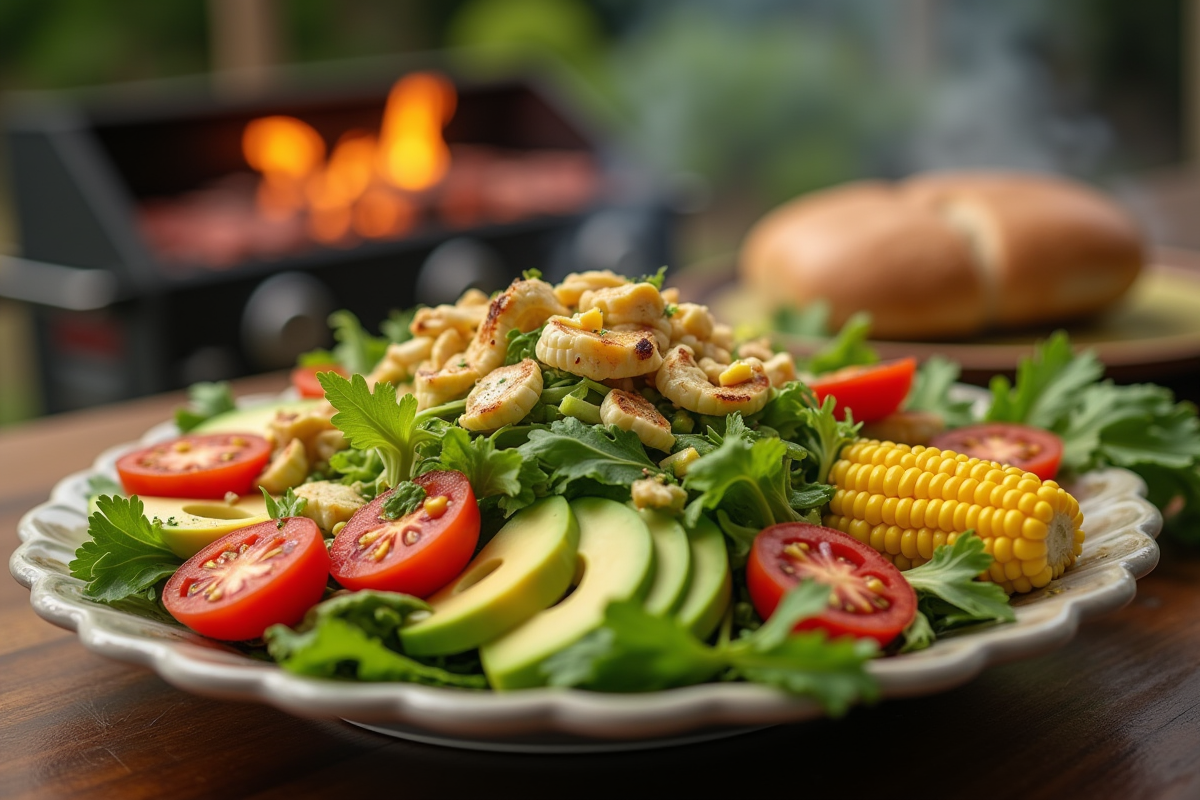 salade barbecue