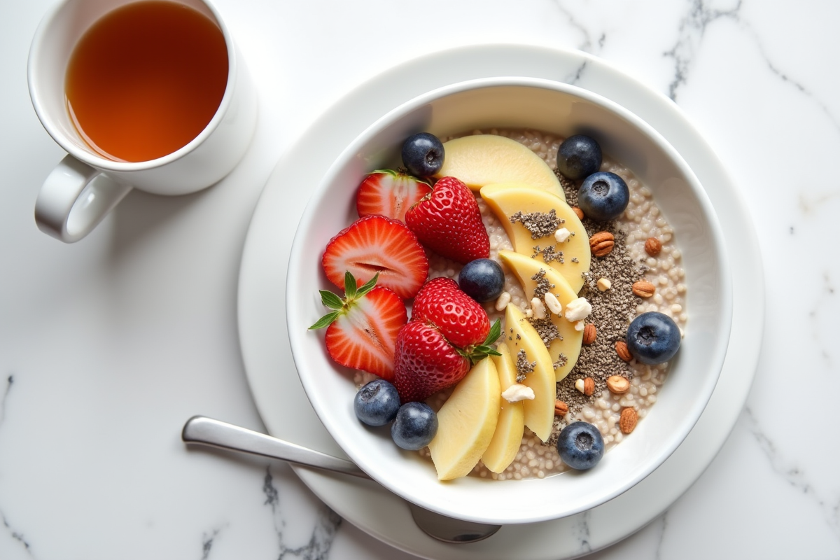 petit-déjeuner sain